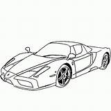 Ferrari Coloring Car Printables Enzo Cars Painting Transportation Colouring Books Print Pages Sls Line Race sketch template