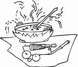 Food Coloring Pages sketch template