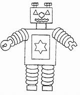 Robots Trending sketch template