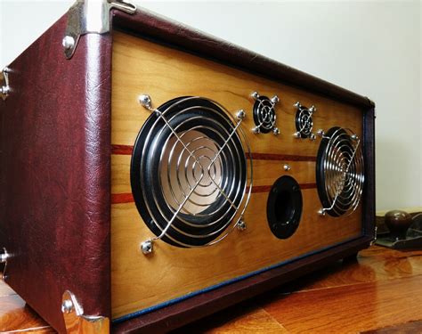 bluetooth speaker handmade retro vintage wood