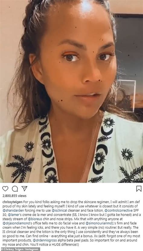 chrissy teigen shares topless snap after troll asked if she dropped 50