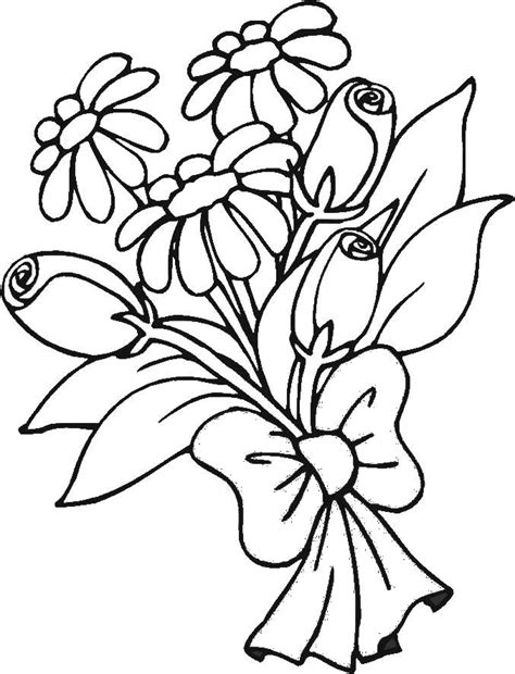 coloring sheets flowers printables