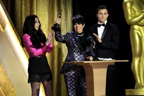 Michael J Fox Lauded By Academy Cher Gives Diane Warren First Oscar