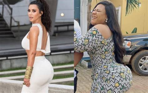 Actress Nkechi Blessing Unleashes Her Gigantic Backside