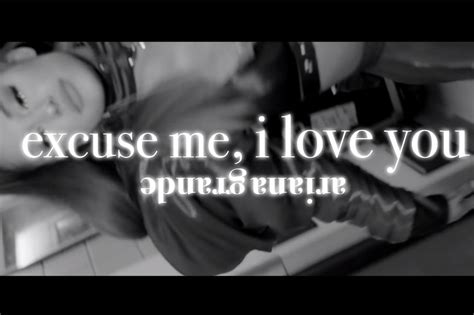 ariana grande anuncia o lanÇamento de “excuse me i love you