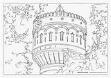 Kleurplaten Delft Joke Krul Grafische Vormgeving Watertoren sketch template
