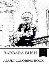 Bush Elizabeth Barbara Supporter Literary Presidencies sketch template