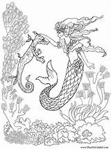 Sirena Adultos Realista Sirenas Mandalas Mermaids Guardado sketch template