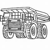 Dump Truck Coloring Pages Printable Getdrawings sketch template