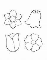 Coloring Pages Spring Flower sketch template