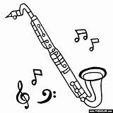 Clarinet Kolorowanki Klarnet Muzyka Instrumenty Basowy Muzyczne Dzieci Instruments Clarinets Darmowe sketch template
