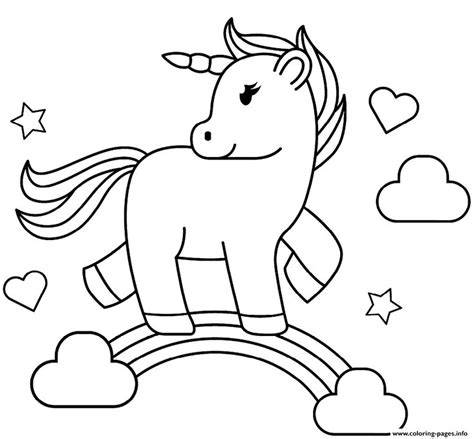 print rainbow unicorn coloring pages unicorn coloring pages easy