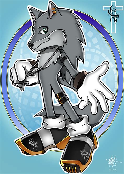 Fangson The Wolf Sonic Style By Wsache007 On Deviantart
