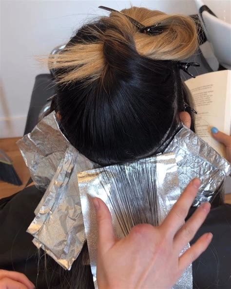 foil placement tips  brighter blends behindthechaircom redken hair color hair color