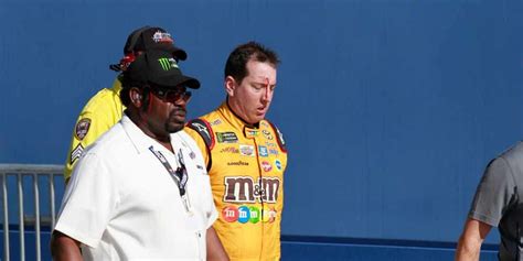 watch kyle busch and joey logano fight after a nascar race men s health