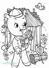 Wolf Bad Big Coloring Pages Pigs Little Three Getcolorings Colorin Popular sketch template