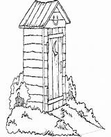 Outhouse Duck Newfoundland Related sketch template