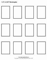 Rectangle Printable Templates Shape Inch Rectangles Printables Template Shapes Blank Pdf Print Labels Label Sheet Timvandevall Toddlers Binder Paper Outline sketch template