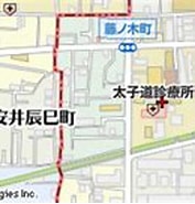 Image result for 京都市中京区西ノ京小堀池町. Size: 177 x 99. Source: www.mapion.co.jp