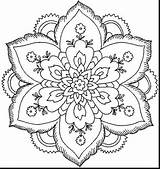 Coloring Pages Older Students Getcolorings Kids Flower Inspiring sketch template