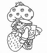 Fresa Tarta Fresita Rosita Kleurplaten Aardbei Frutillita Strawberry Shortcake Moranguinho Erdbeer Fraises Kleurplaat Animados Turma Coloriages Fraise Mtv Animaatjes sketch template
