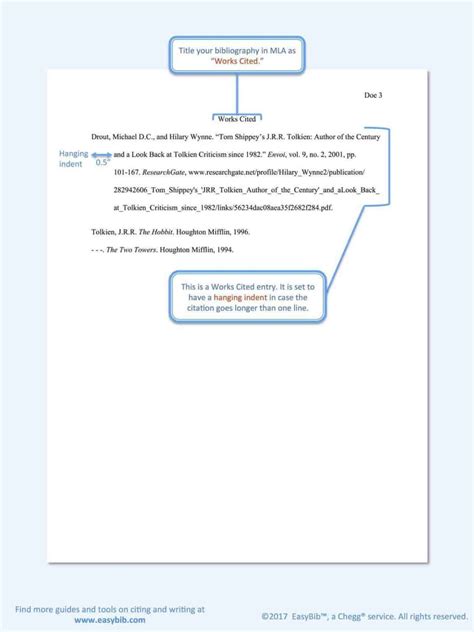 examples  mla format printable templates