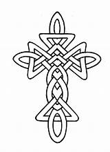 Cross Coloring Pages Celtic Stained Glass Printable Tattoo Crosses Heart Designs Color Print Drawing Jesus Rose Knot Morphed Kids Getdrawings sketch template