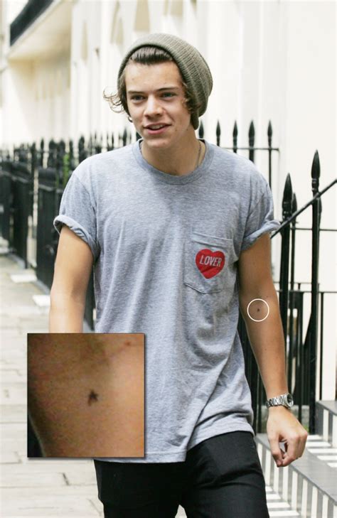 Harry Styles Tattoos One Direction Singer Gets Inked