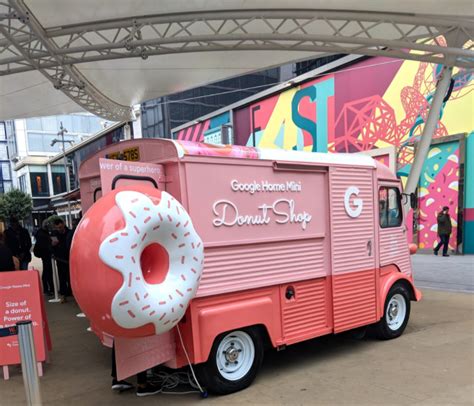 google mini donut shop pop   food cart design food truck design doughnut shop donut bar