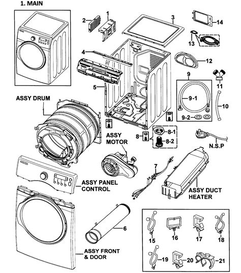 samsung dryer heating element wiring diagram