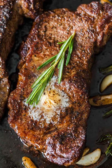 pan seared steak recipe steakhouse quality natashaskitchencom