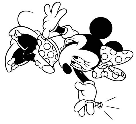 pin  mickey mouse coloring book pages