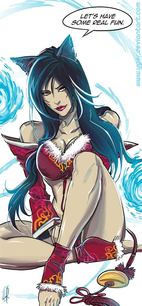 Sexy Ahri By Uger On Deviantart
