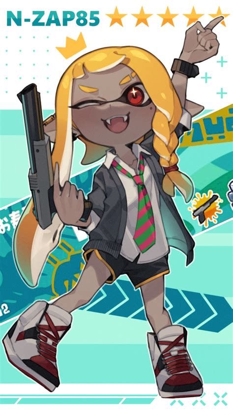 Prat Rat Inkling Girl Inkling Player Character Nintendo Splatoon