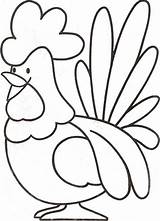Coloring Rooster Hen Pages Kids Year Popular Color Getdrawings Library Clipart Getcolorings sketch template