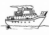 Morzu Jacht Kolorowanka sketch template