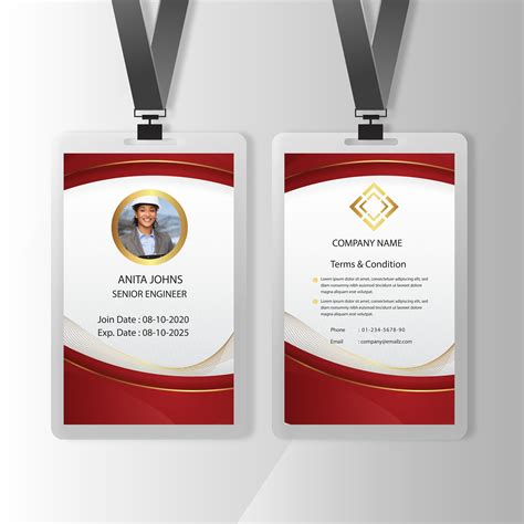 design   id card custom id badge plastic badge etsy