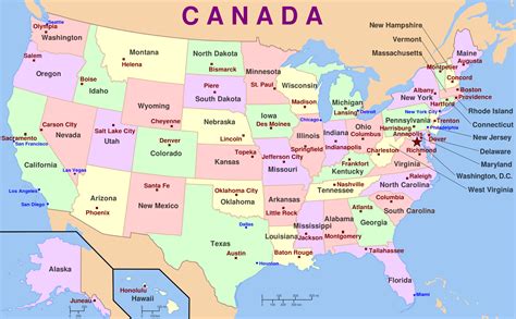 map  usa   states  capital cities talk  chats