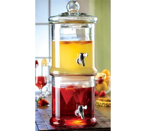 Jay Import 210988 Gb Style Setter Norfolk Stacked Glass Double Beverage
