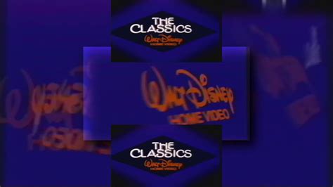 Ytpmv Walt Disney Home Classics 1985 Company Logo Vhs