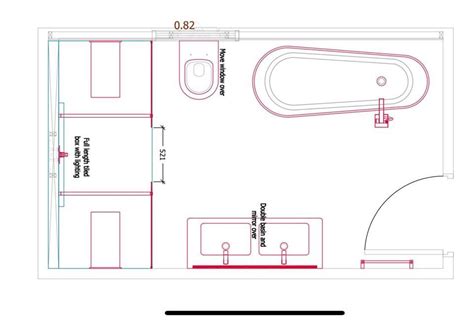 pin  nicola young  bathroom floor plans diagram bathroom