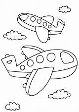 Educativos Aviones Kinder Eileen Tulamama Paginas Colouring Medio Ambiente Craft sketch template