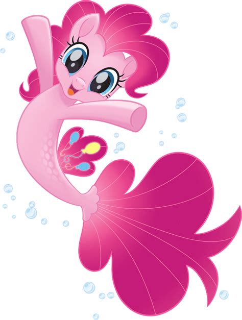 image mlp   seapony pinkie pie official artworkpng