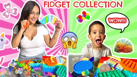 huge fidget collection must see youtube