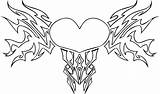 Coloring Pages Broken Hearts Heart Getcolorings Color Printable sketch template