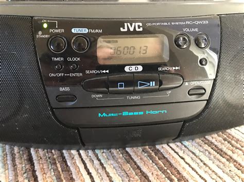 jvc portable cd player  twin cassette  ws cannock chase    sale shpock