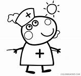 Peppa Pig Sheep Suzy Coloring Pages Coloring4free Printable Cartoons Related Posts sketch template