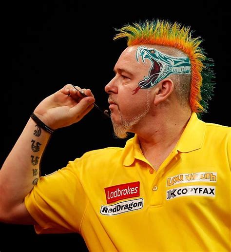 ladbrokescom world darts championship peter wrights hair hits