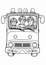Sam Fireman Coloring Pages Fire Trucks Friends Safety Truck Printable Colouring Characters Man Print Book Kids Colour Sheets Choose Board sketch template