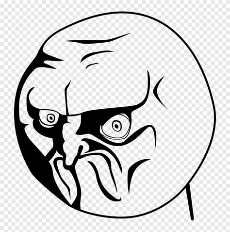 angry rage face meme